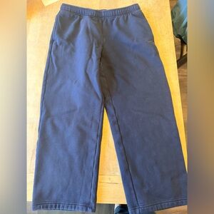 Aritzia Navy mega fit pants